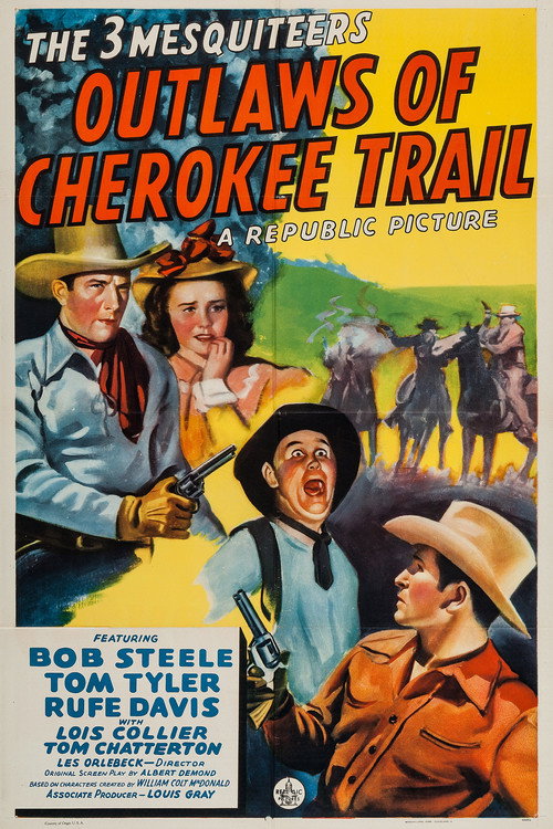 Outlaws of Cherokee Trail постер
