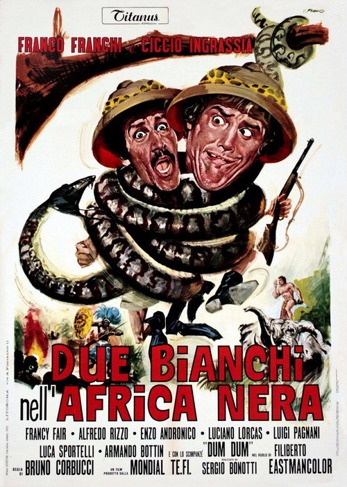 Two Whites in Dark Africa постер