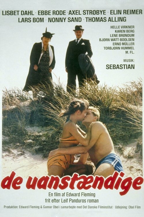 De uanstændige постер
