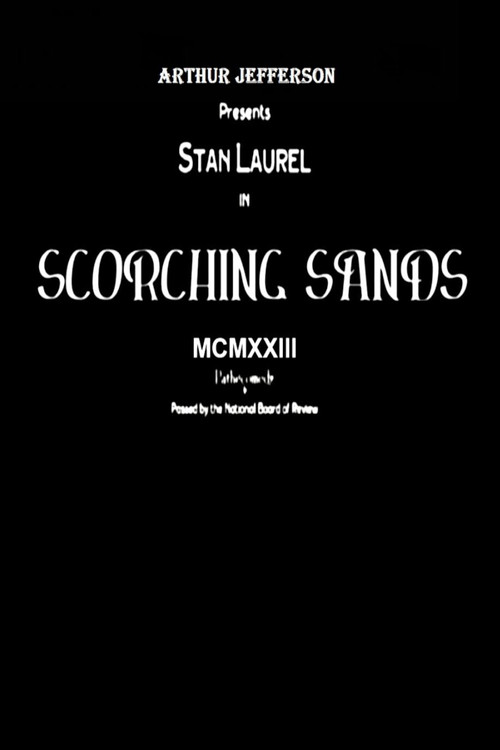 Scorching Sands постер