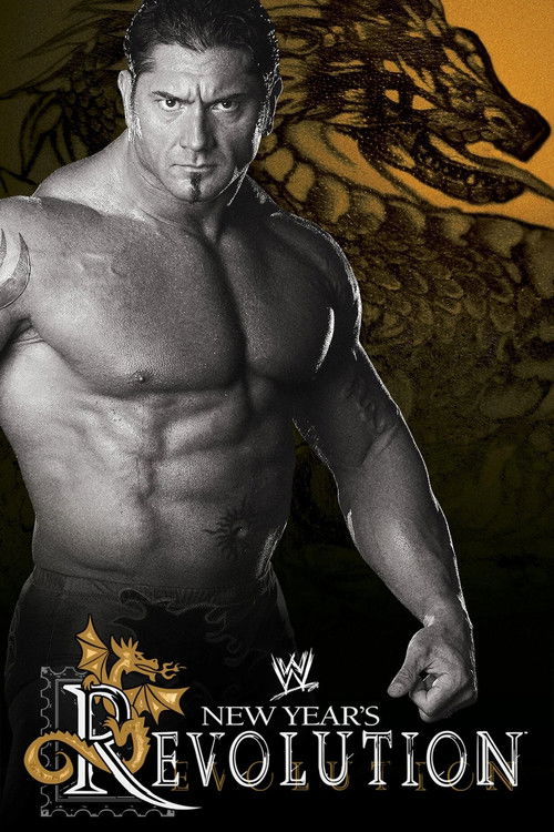WWE New Year's Revolution 2005 постер
