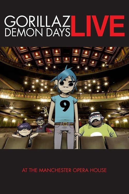 Gorillaz - Demon Days Live at the Manchester Opera House постер