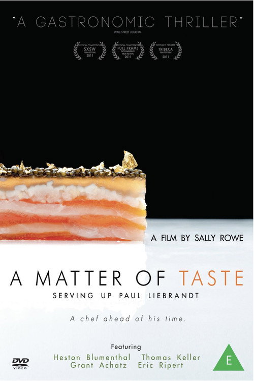 A Matter of Taste: Serving Up Paul Liebrandt постер