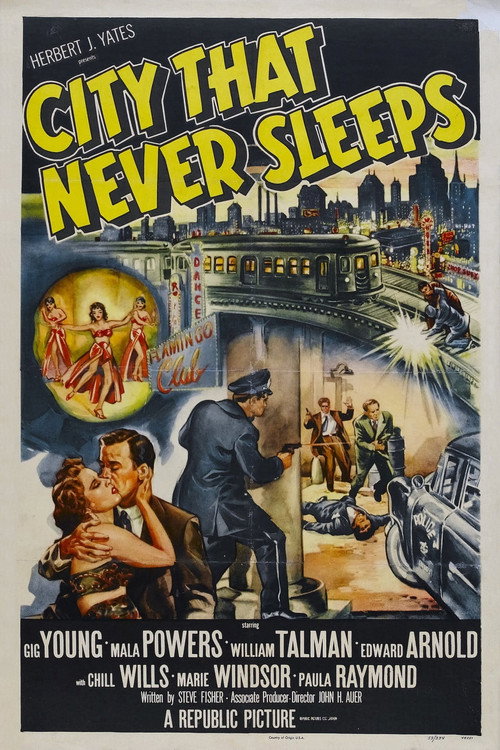 City That Never Sleeps постер