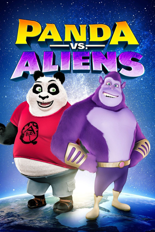 Panda vs. Aliens постер