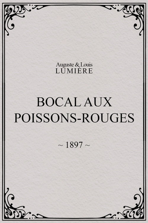 Bocal aux poissons rouges постер