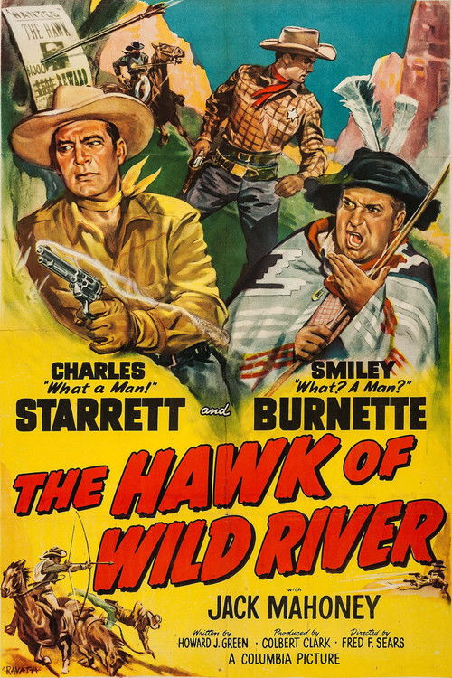 The Hawk of Wild River постер