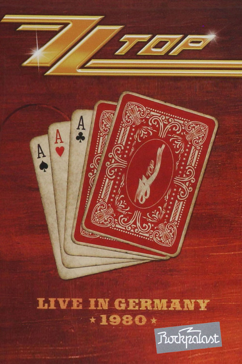 ZZ Top: Live in Germany 1980 постер