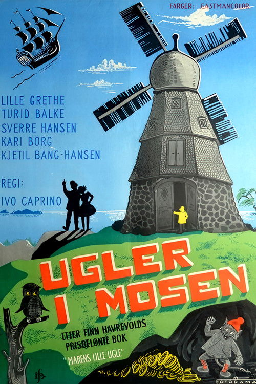 Ugler i mosen постер