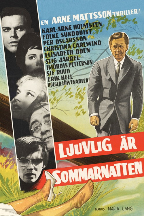 Ljuvlig är sommarnatten постер