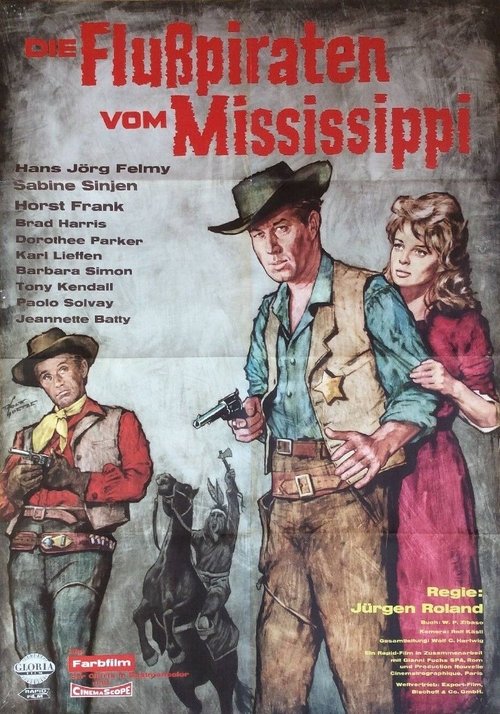 Die Flußpiraten vom Mississippi постер