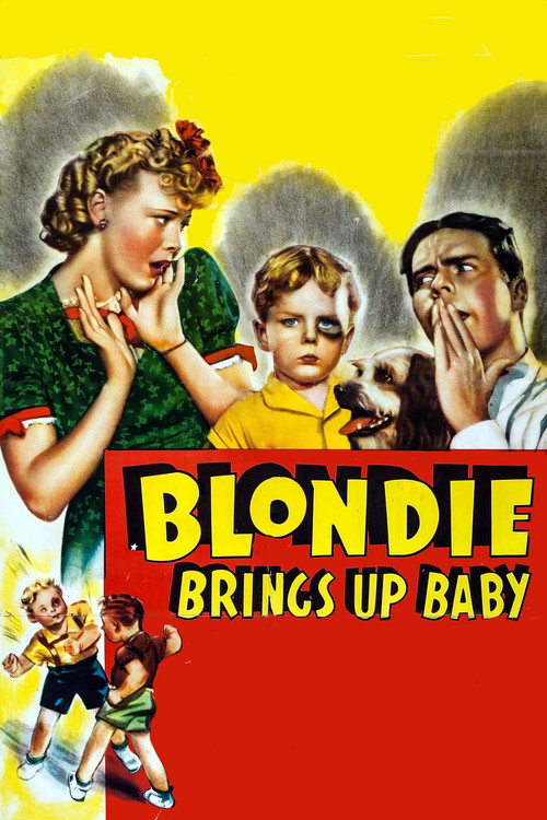 Blondie Brings Up Baby постер
