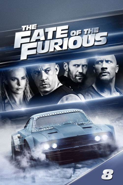 The Fate of the Furious постер