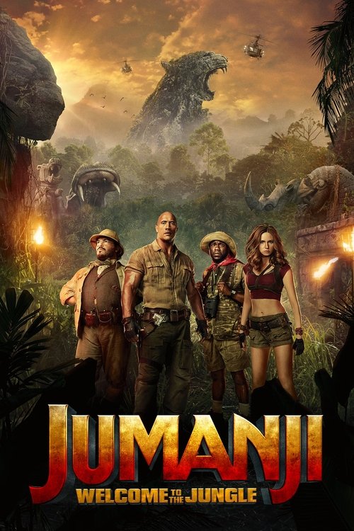 Jumanji: Welcome to the Jungle постер