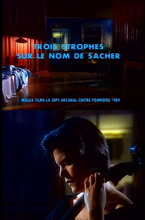 Trois Strophes sur le nom de Sacher постер