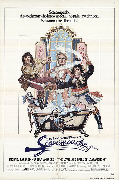 The Loves and Times of Scaramouche постер
