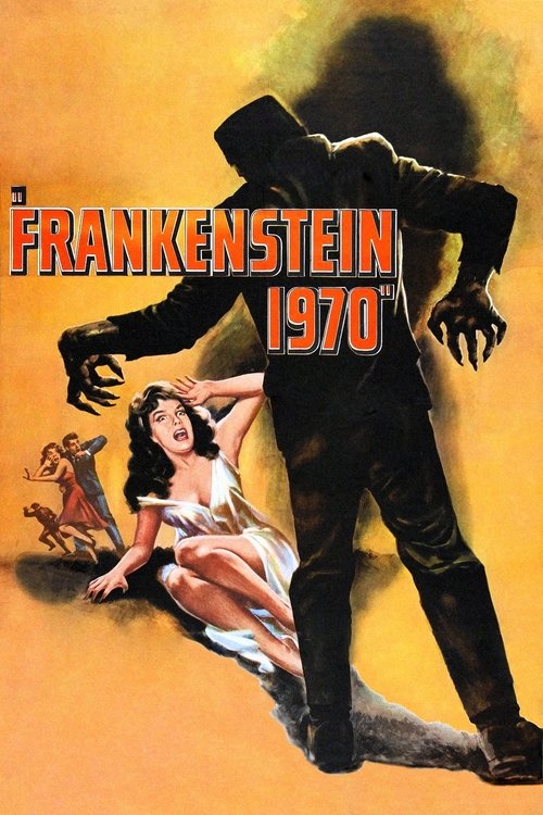 Frankenstein 1970 постер