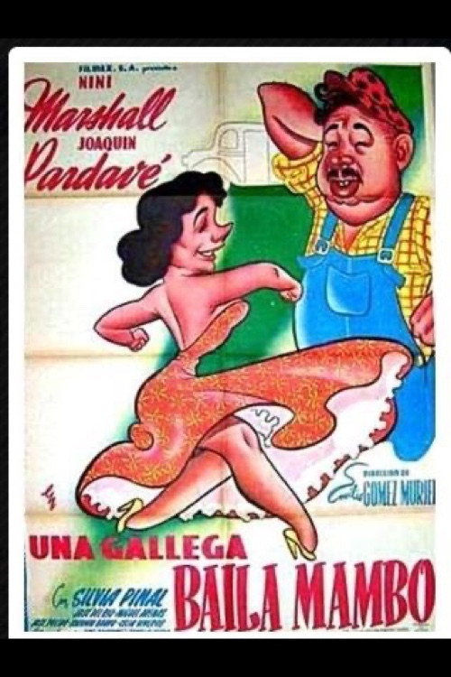 Una gallega baila mambo постер