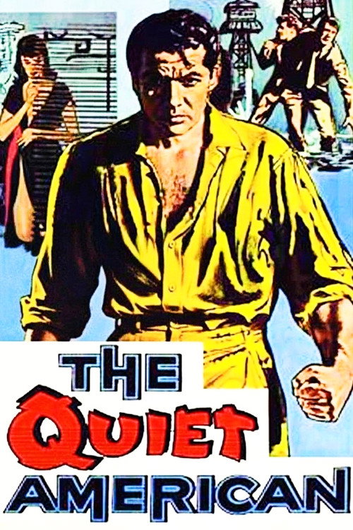 Тихий американец постер