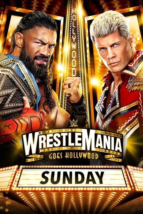 WrestleMania 39 Sunday постер