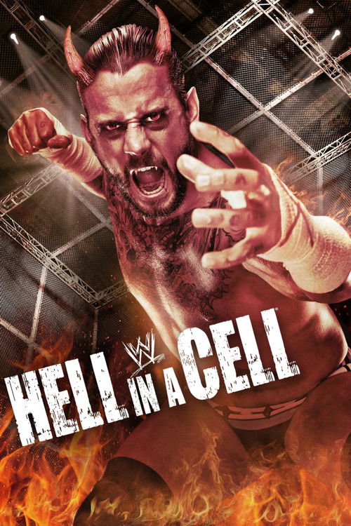 WWE Hell In A Cell 2012 постер