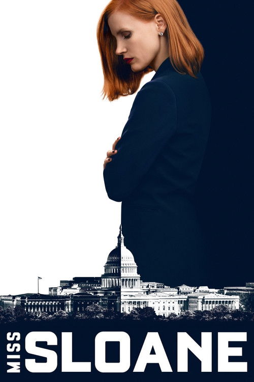 Miss Sloane постер