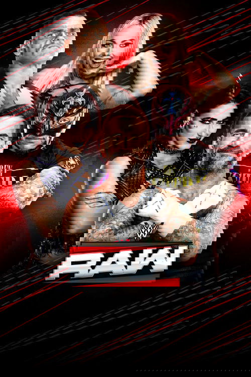 WWE RAW постер