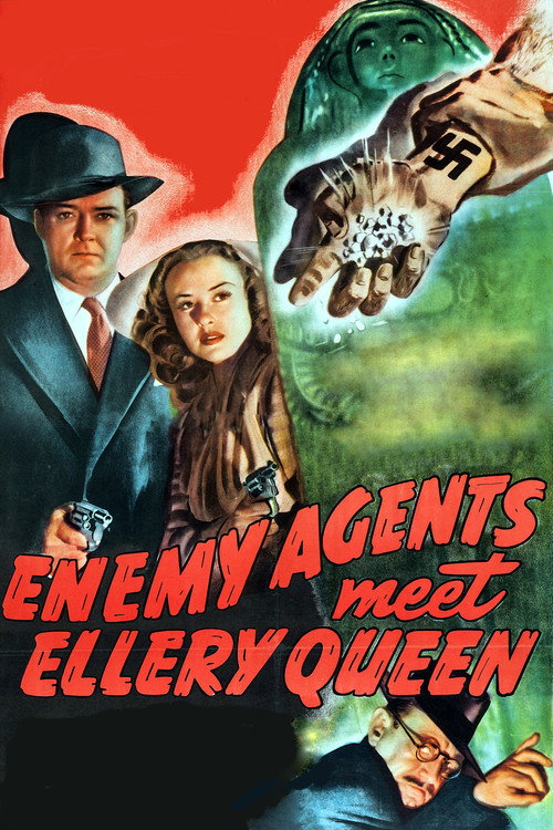 Enemy Agents Meet Ellery Queen постер