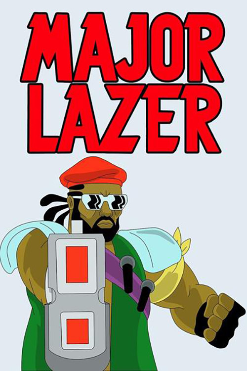 Major Lazer постер