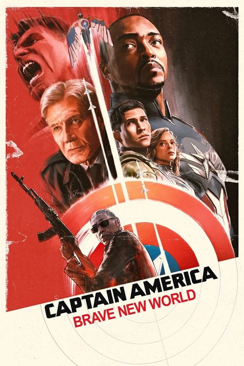 Captain America: Brave New World постер