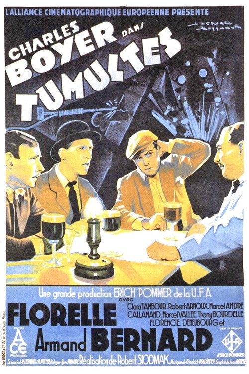 Tumultes постер