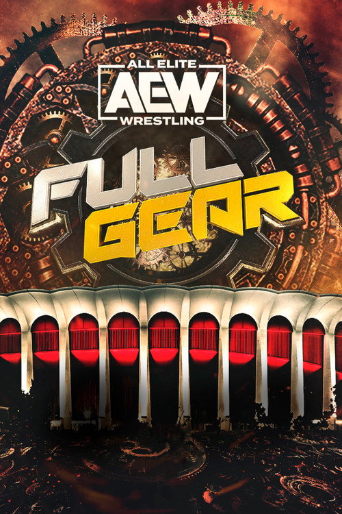 AEW Full Gear 2023 постер