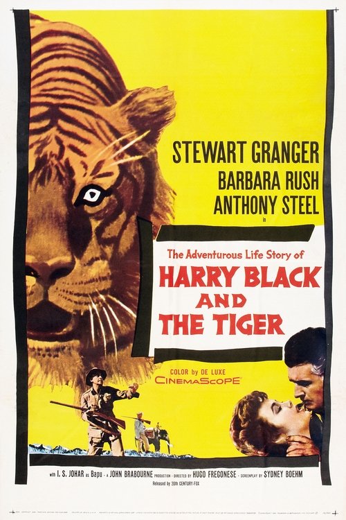 Harry Black and the Tiger постер