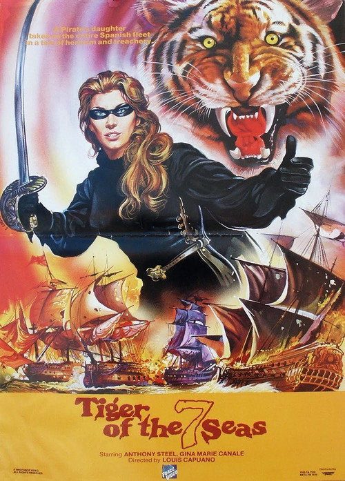 La tigre dei sette mari постер