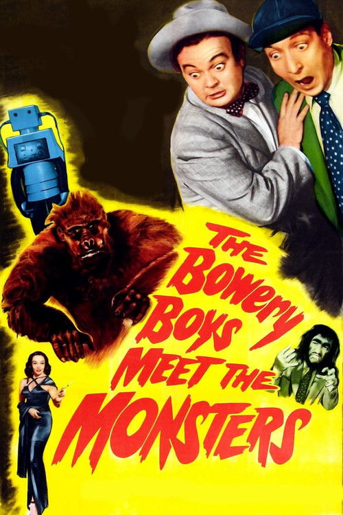 The Bowery Boys Meet the Monsters постер