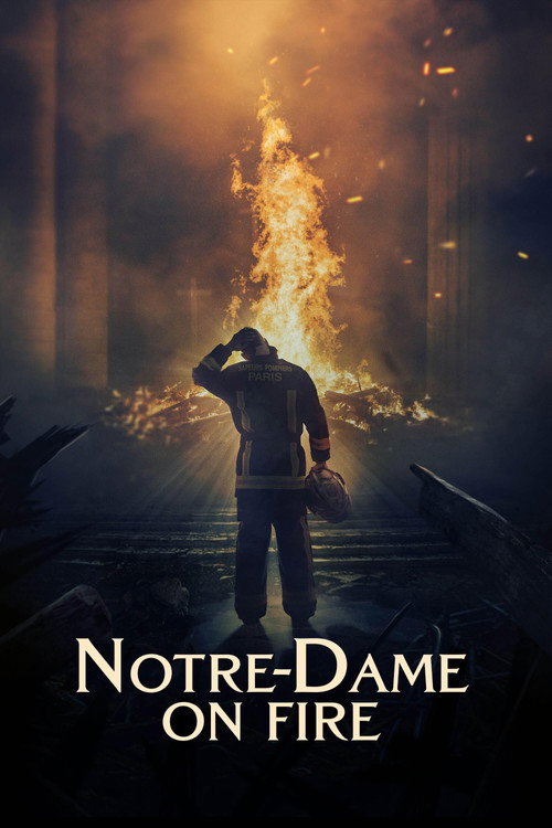 Notre-Dame on Fire постер