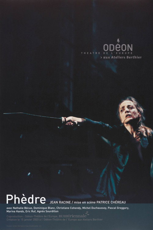 Phèdre постер