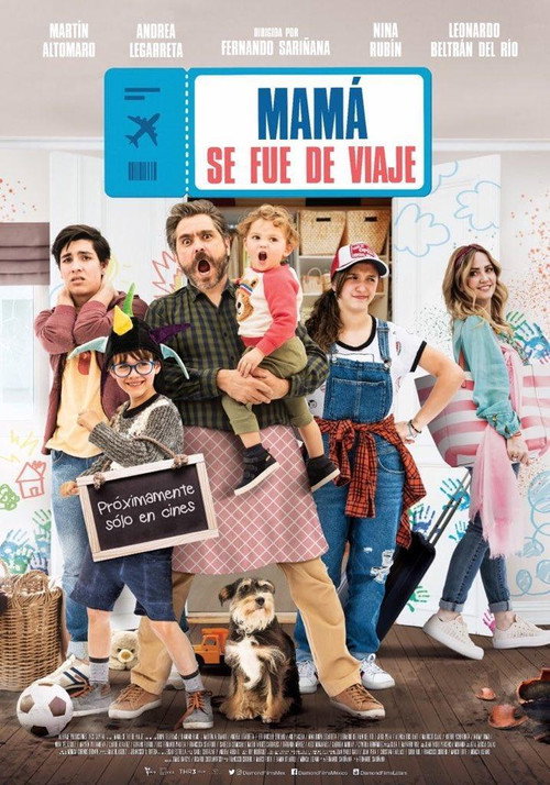Mamá se fue de viaje постер
