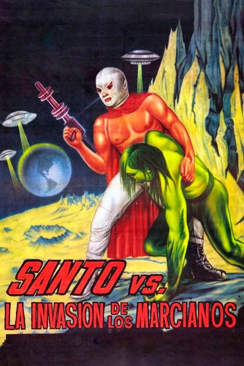 Santo vs. the Martian Invasion постер