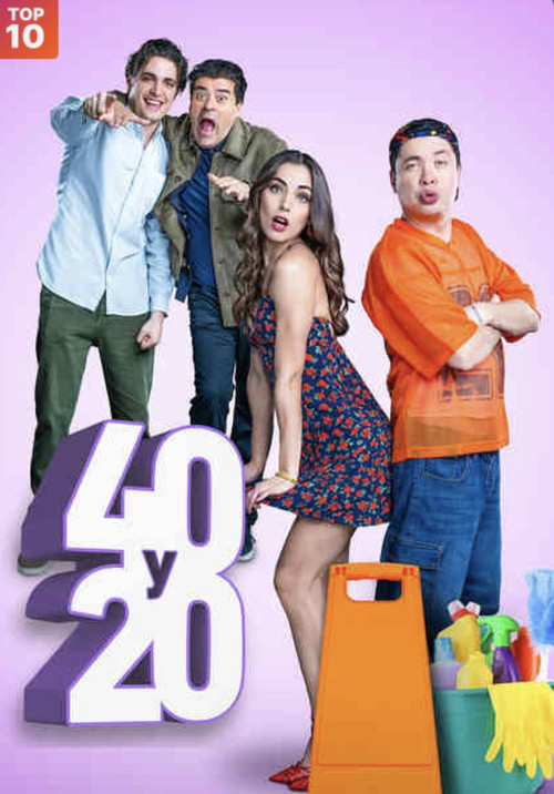 40 y 20 постер