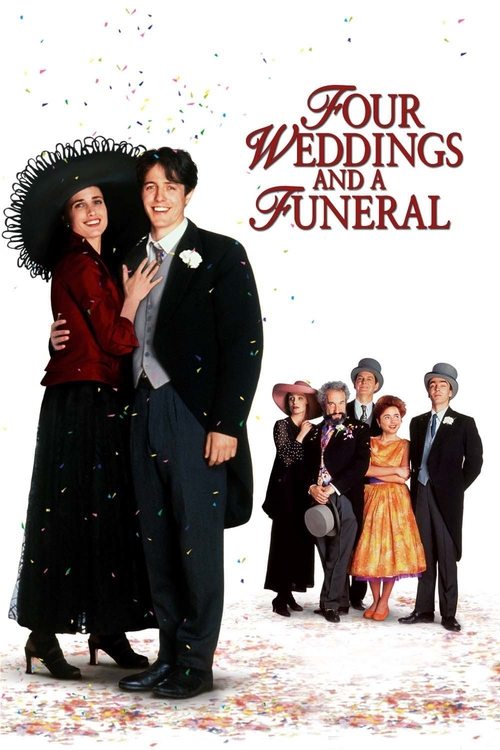 Four Weddings and a Funeral постер