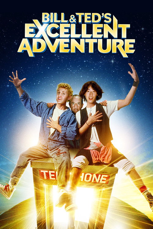 Bill & Ted's Excellent Adventure постер