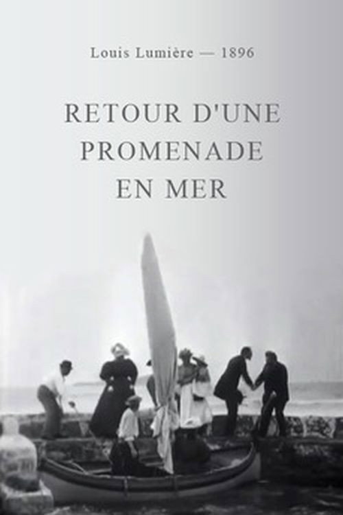 Retour d’une promenade en mer постер