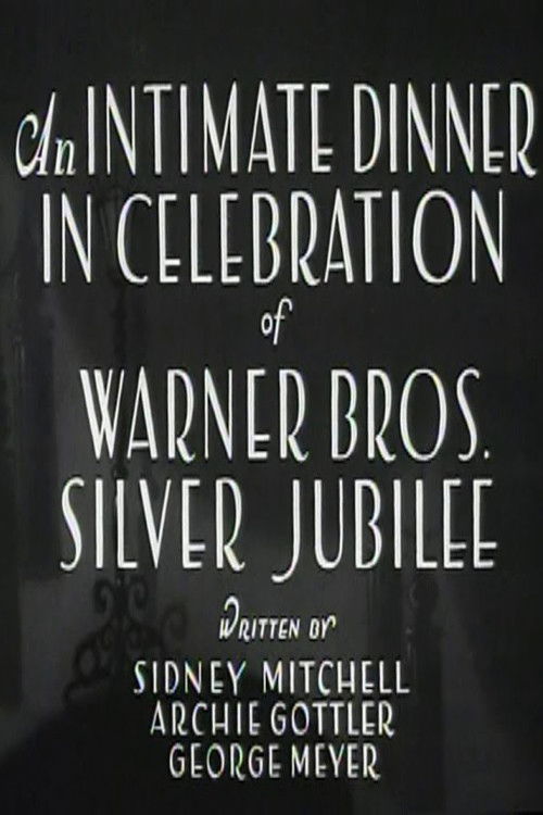 An Intimate Dinner in Celebration of Warner Bros. Silver Jubilee постер