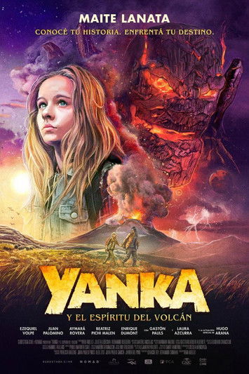 Yanka y el espíritu del volcán постер