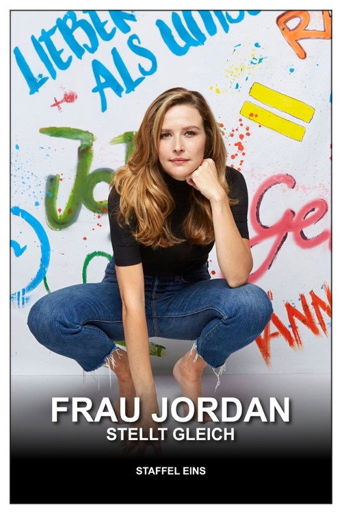 Frau Jordan stellt gleich постер