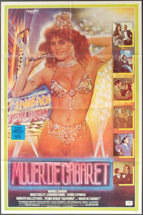 Mujer de cabaret постер