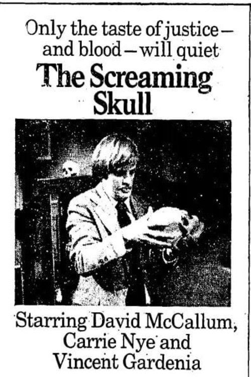 The Screaming Skull постер