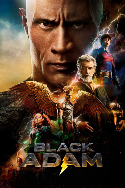 Black Adam постер