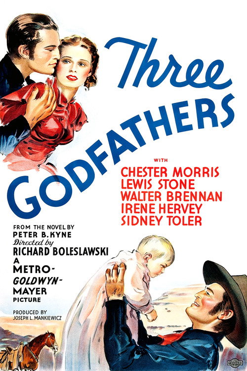 Three Godfathers постер